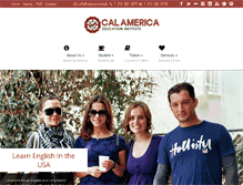 Tablet Screenshot of cal-america.com